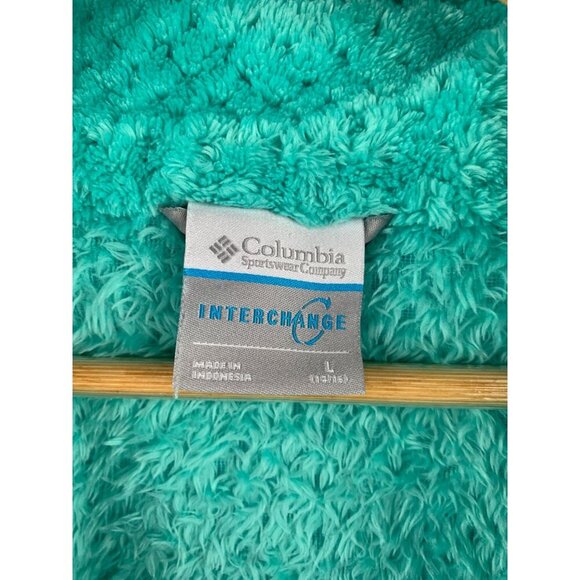 Women's Columbia Mint Green Interchangeable Jacket Size L - Picture 10 of 16